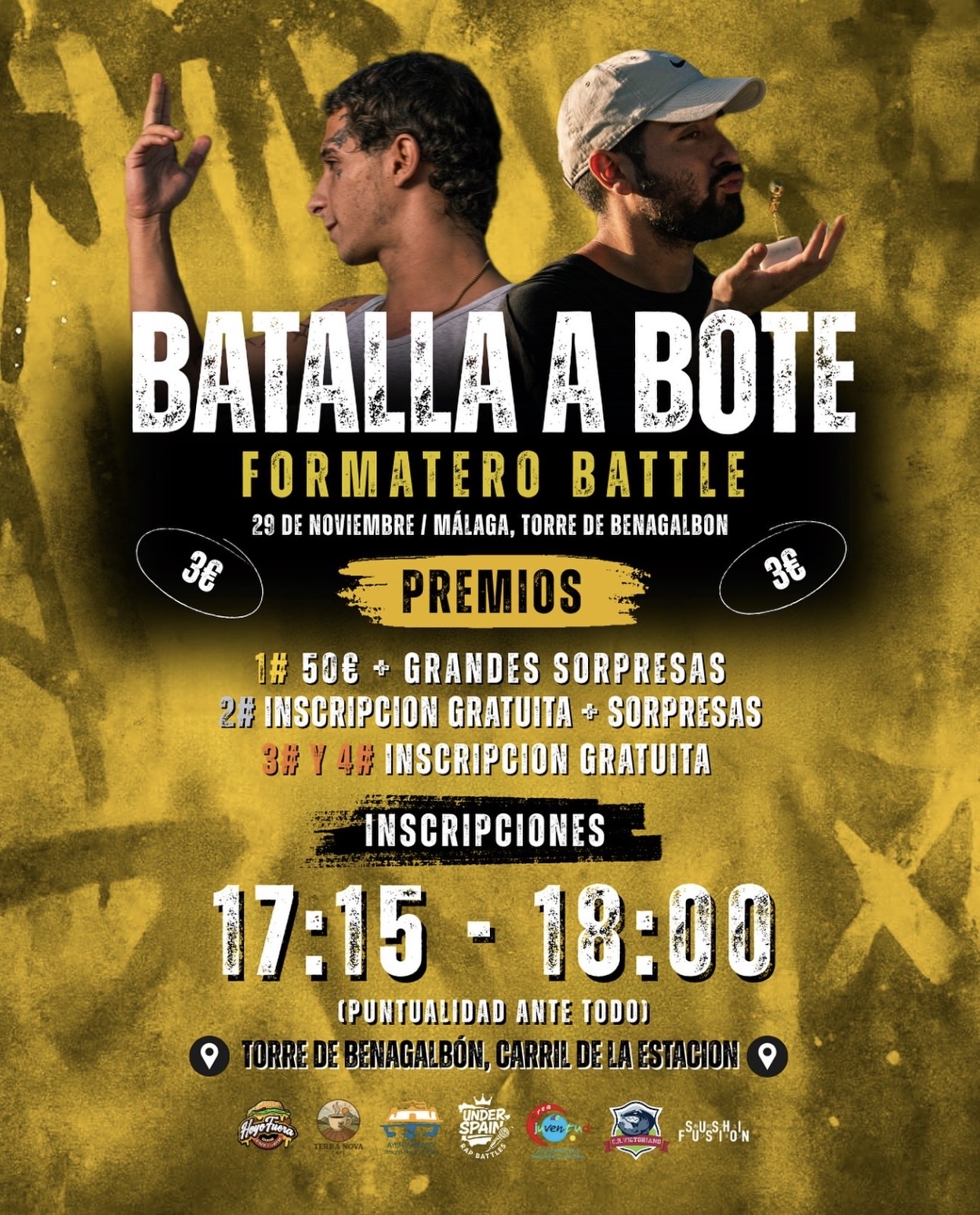 Cartel de Tercera edición — Formatero Battle