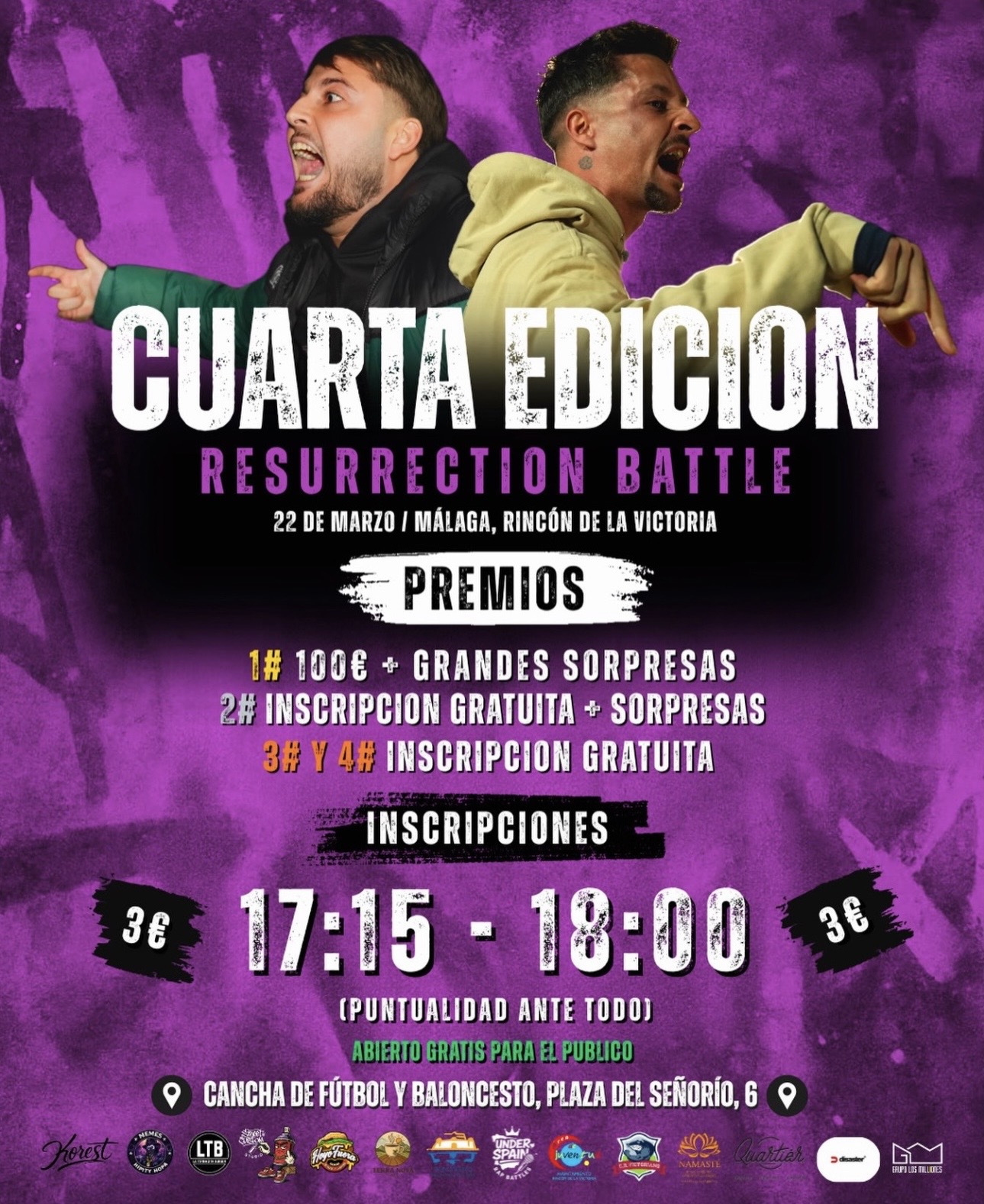 Cartel de Cuarta edición — Resurrection Battle
